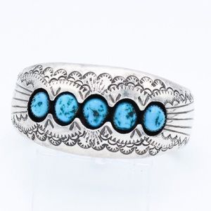 Vintage Navajo Shadow Box Cuff OP0115